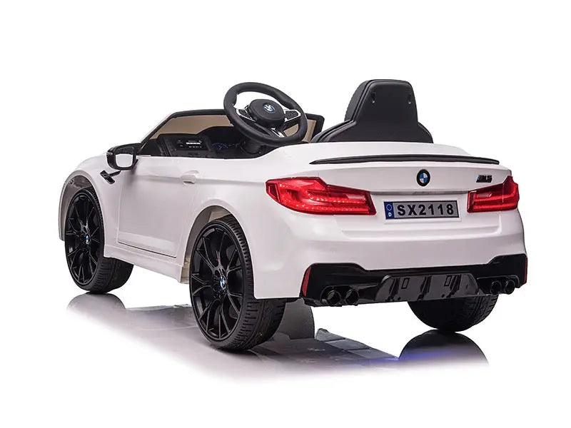 Kinder Elektroauto Bmw M5-Weiß