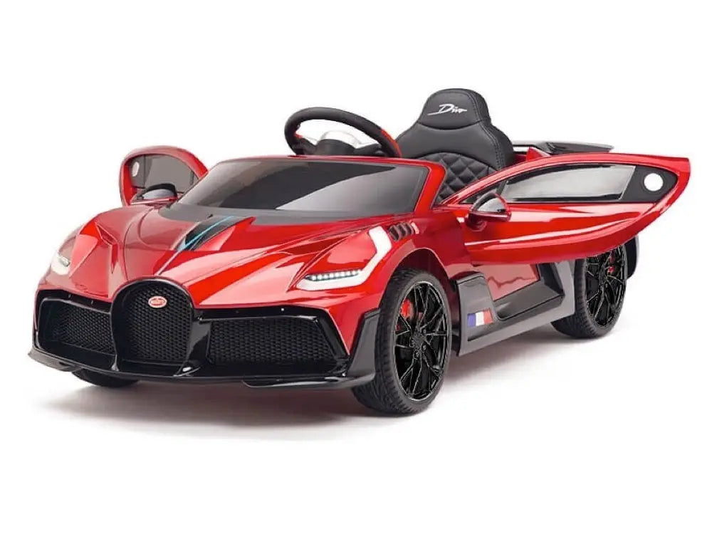 Kinder Elektroauto Bugatti Divo - Rot