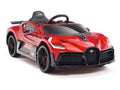 Kinder Elektroauto Bugatti Divo - Rot