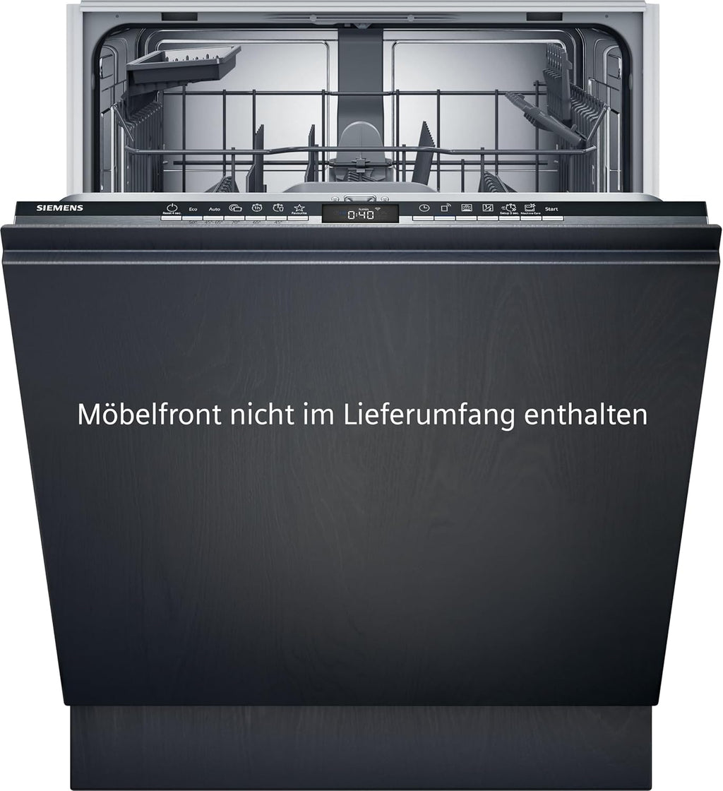 Siemens SN63EX06VE, iQ300 Smarter Geschirrspüler, Vollintegrierte Spülmaschine, 60 cm, Besteckschublade, Extra leise, varioSpeed, Automatische Türöffnung, Dreifach rackMatic, infoLight, intesiveZone