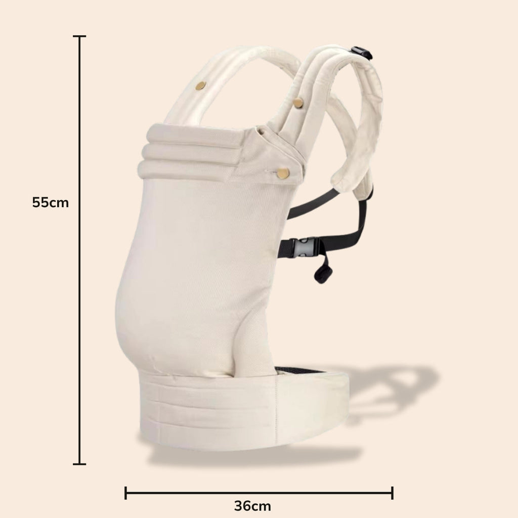 Ergonomische Babytrage aus gewebter Baumwolle