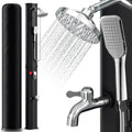 Sonnewelt 60L Solardusche Gartendusche Inkl. Schutzhaube und Handbrause