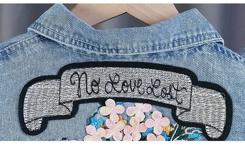 Mädchen Jeans-Jacke