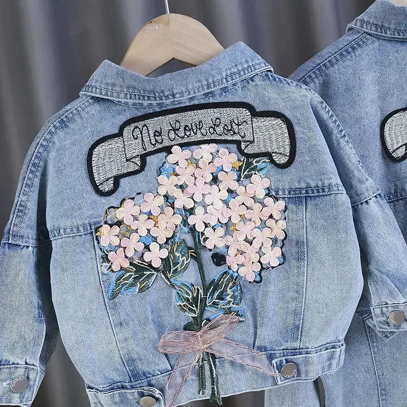 Mädchen Jeans-Jacke
