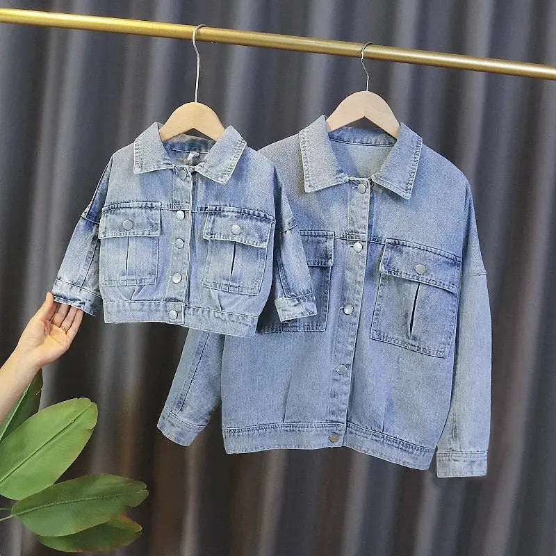 Mädchen Jeans-Jacke