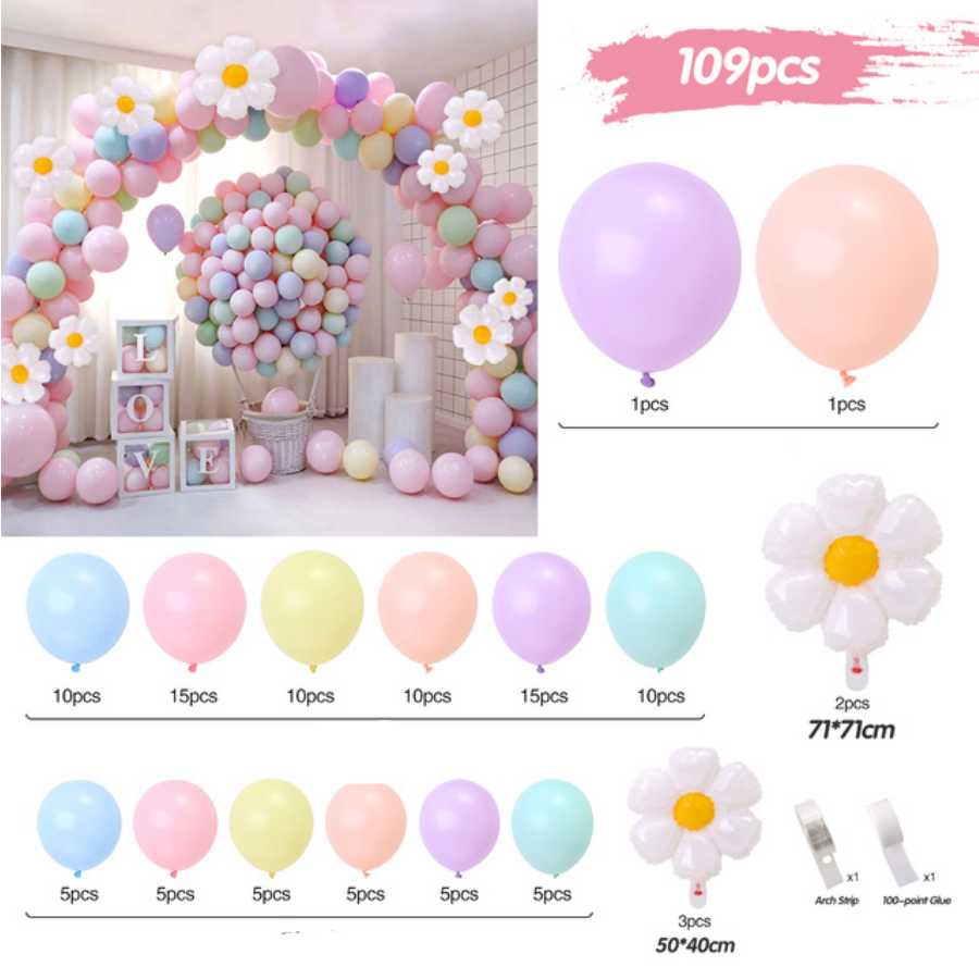 Babygeburtstagsparty-Ballon-Girlande