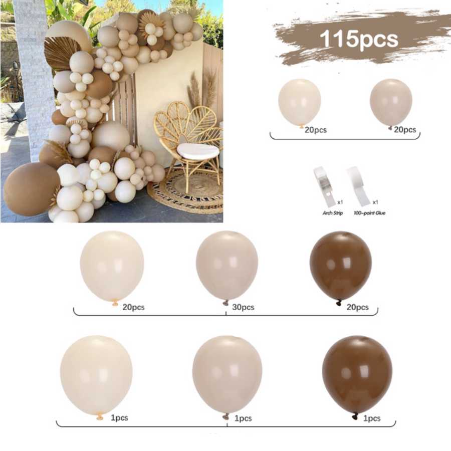 Babygeburtstagsparty-Ballon-Girlande