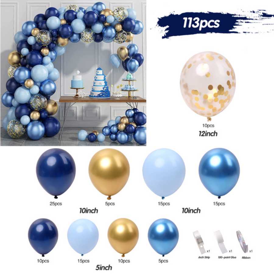Babygeburtstagsparty-Ballon-Girlande