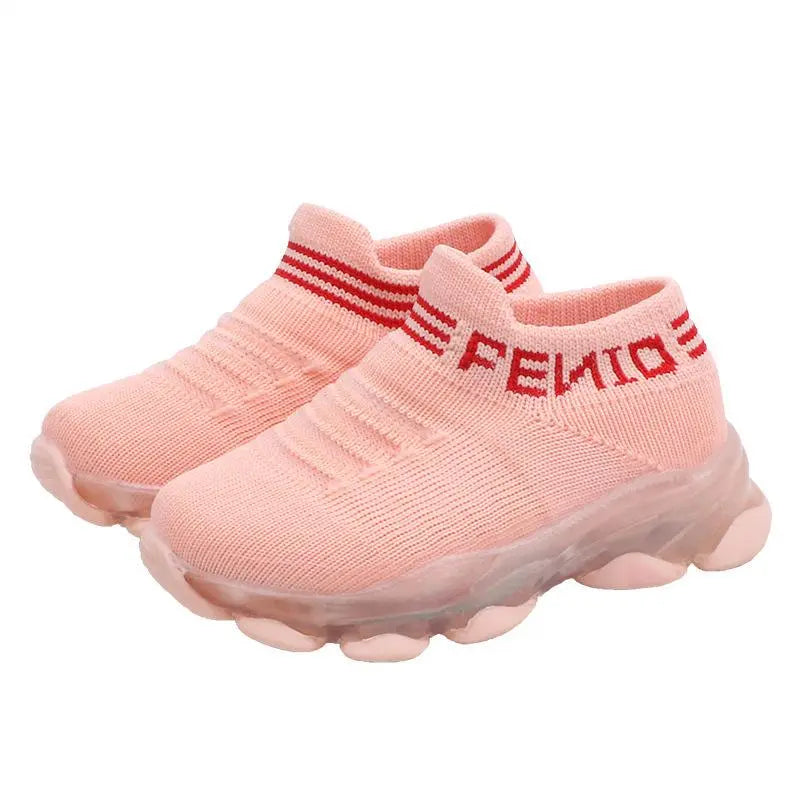 Kinder Slip-On Sneaker mit Sohlenbeleuchtung