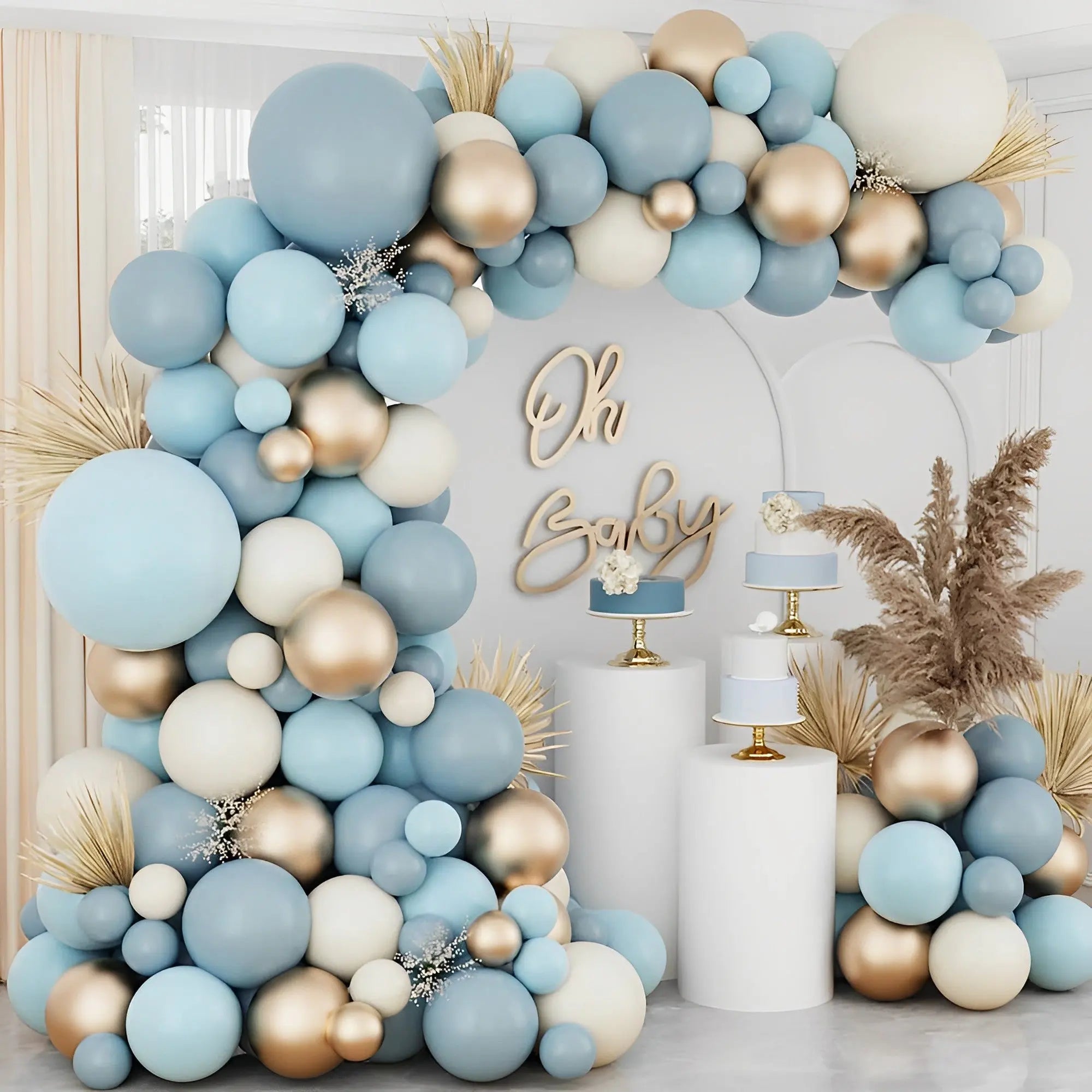 Babygeburtstagsparty-Ballon-Girlande